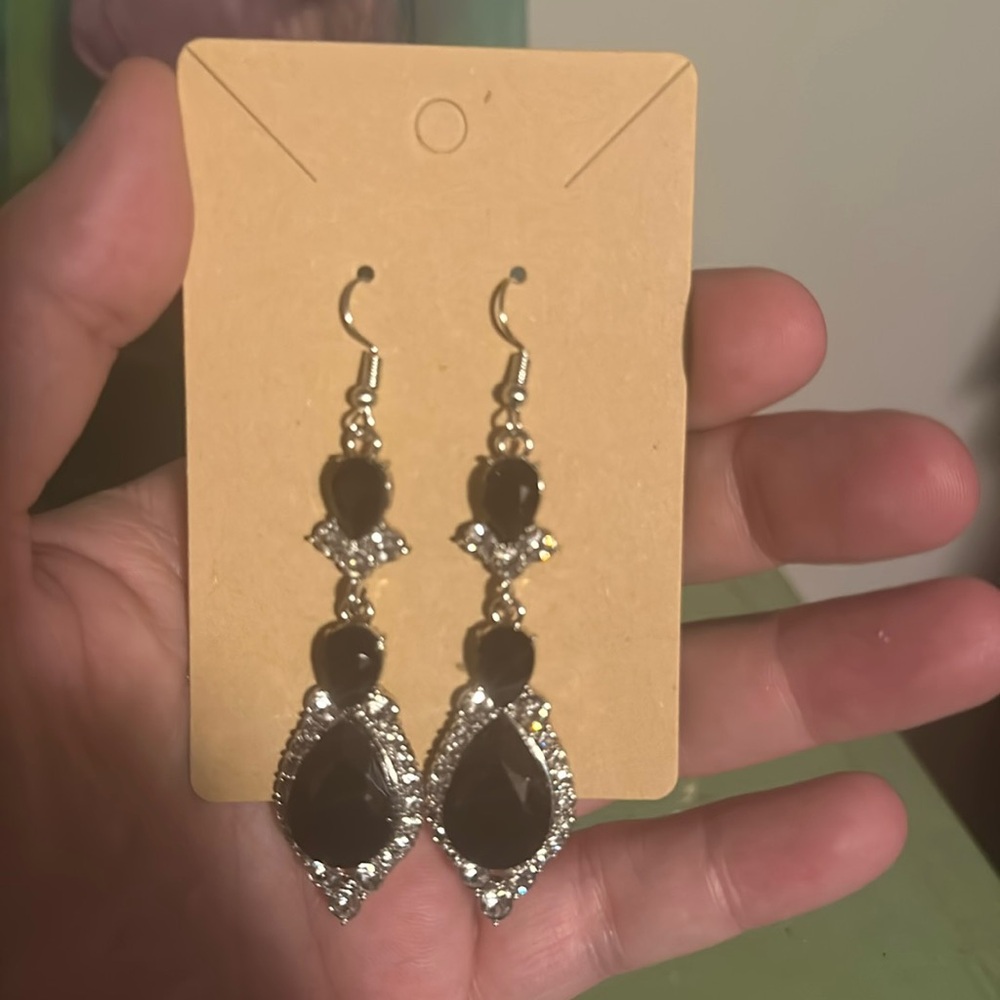 Black Onyx Dangles New